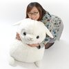 Baby Alpacasso Alpaca White Plush (Super Jumbo)