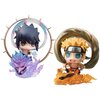 Petit Chara! Naruto Shippuden Fujin Raijin Figure w/ Illustration Sheet