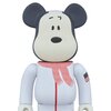 BE@RBRICK 400% Astronaut Snoopy Ver.