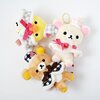 La Fraise a Paris Burasage Rilakkuma Dangling Plush Collection