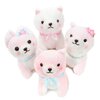 Mameshiba San Kyodai Fluffy Sakura-Colored Dog Plush Collection (Standard)