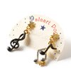 Palnart Poc Music Note Earrings
