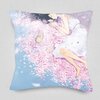 Pink Flowers  Cushion Cover