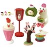 concombre Java Sparrow Tea House Diorama Collection