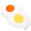 Powder Beads Sunny Side Up Egg Jumbo Plush