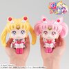 Look Up Series Pretty Guardian Sailor Moon Super Sailor Moon & Super Sailor Chibi Moon Set w/ Bonus