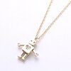 ma chére cosette? Julia's Robot Motif Necklace