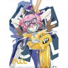 FLCL Haruko on Vespa Wall Scroll