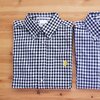 Pac-Man Gingham Checkered Long-Sleeve Shirt
