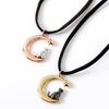 Osewaya Cat & Crescent Moon Necklace