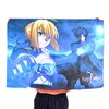 Fate/Zero Kiritsugu & Saber Fabric Poster
