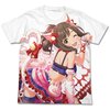 The Idolm@ster Cinderella Girls Cat Party Miku Maekawa Full-Color White T-Shirt