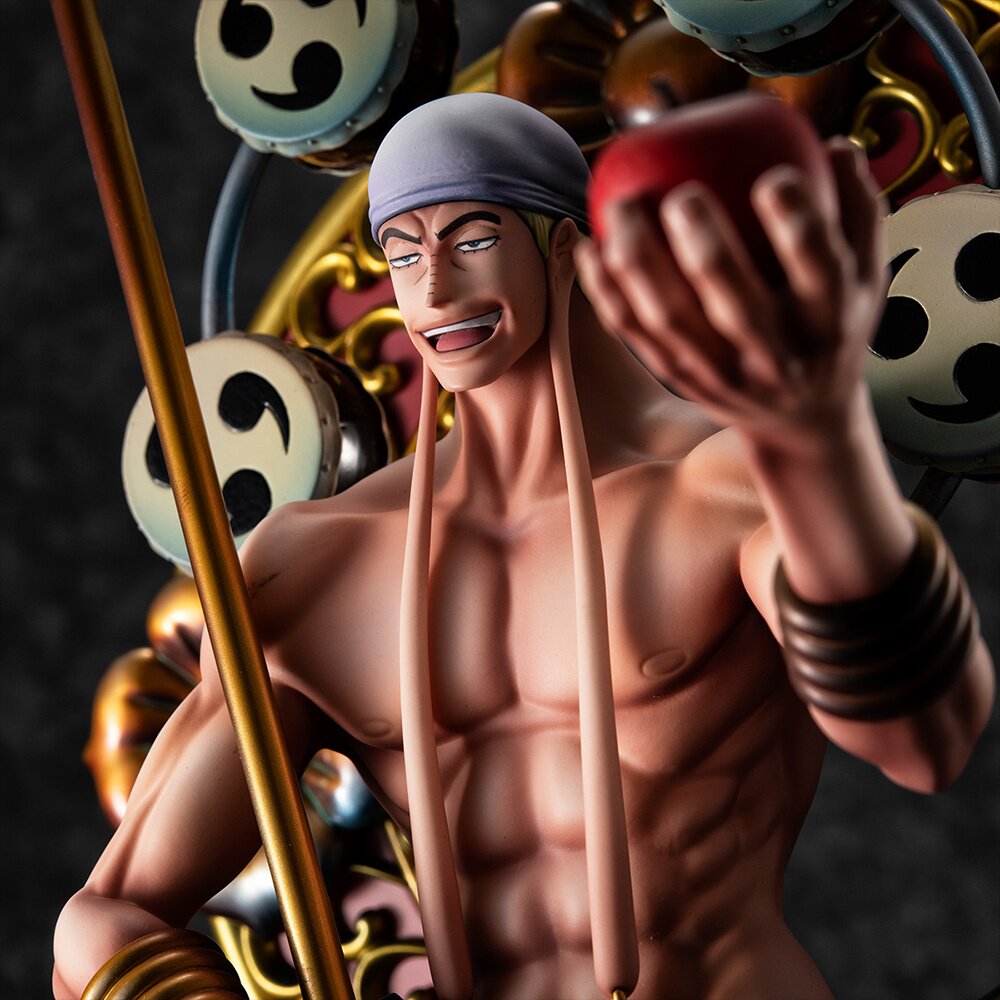 One Piece Enel Figure DXF