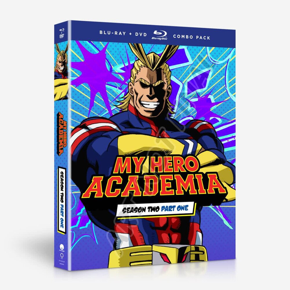 My Hero Academia Season 2 Part 1 Blu-ray/DVD Combo Pack