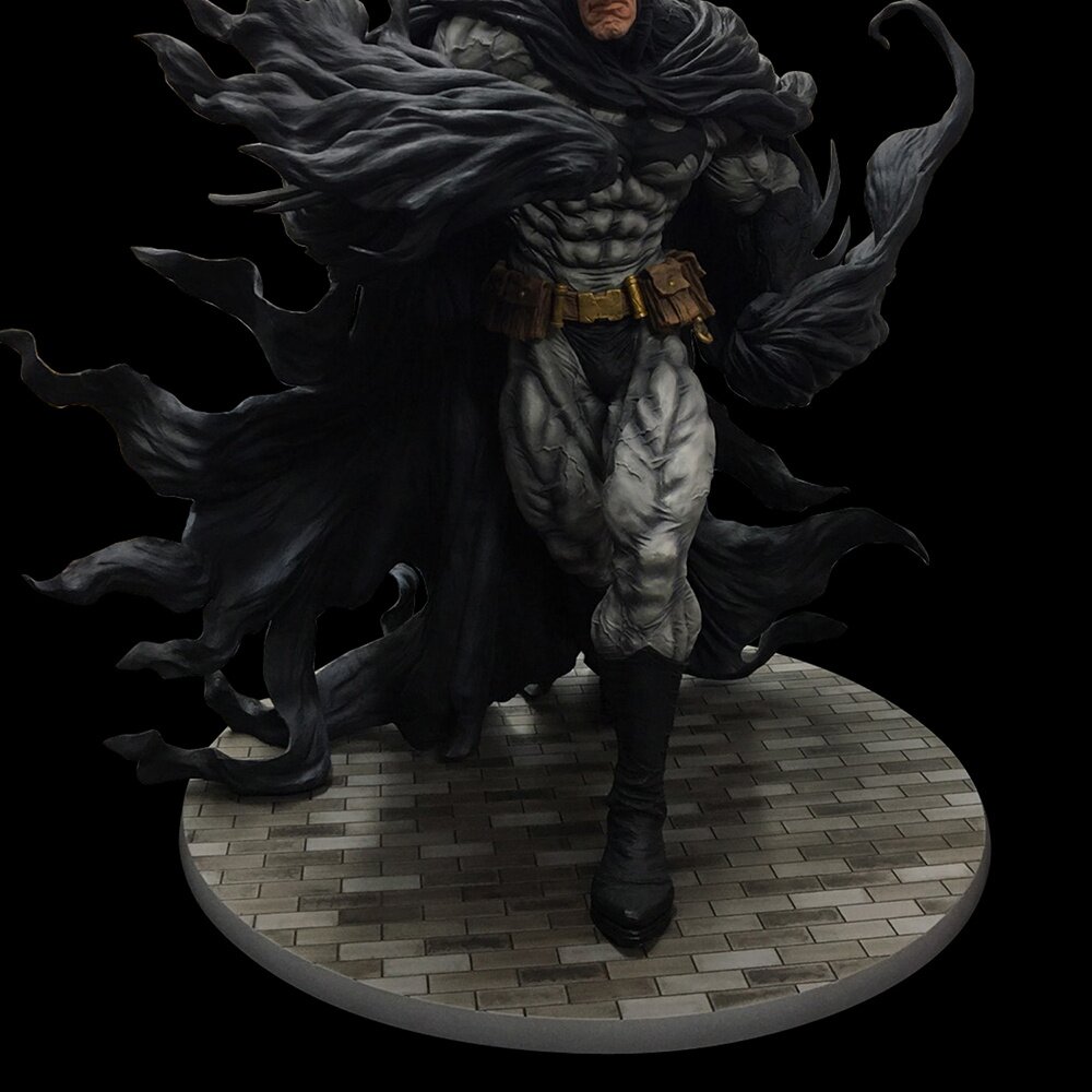 Sofbinal Batman: Hard Black Ver. Soft Vinyl Figure - Tokyo Otaku