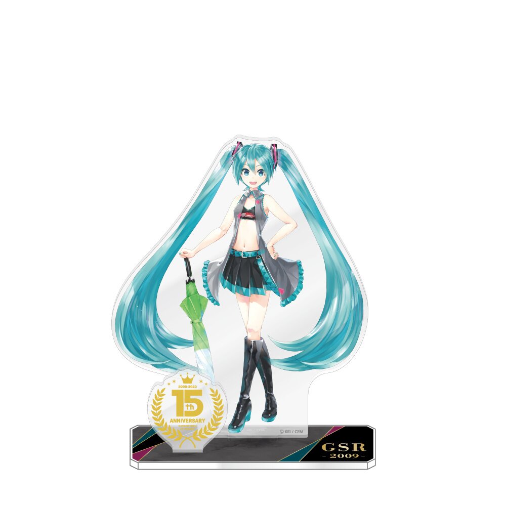 Hatsune Miku GT Project 15th Anniversary 2009 Ver. Acrylic