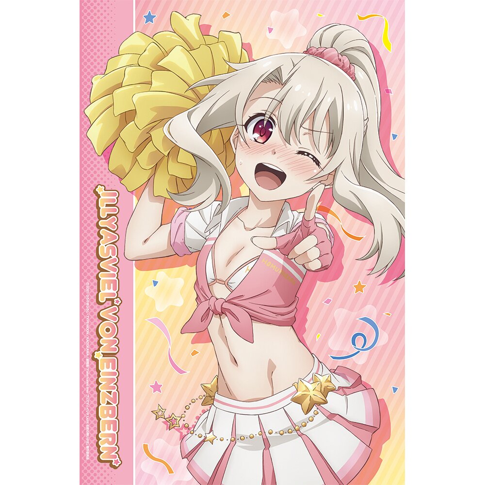 Fate/kaleid liner Prisma Illya: Licht - The Nameless Girl B2 Tapestry  Illya: Cheerleader Ver.