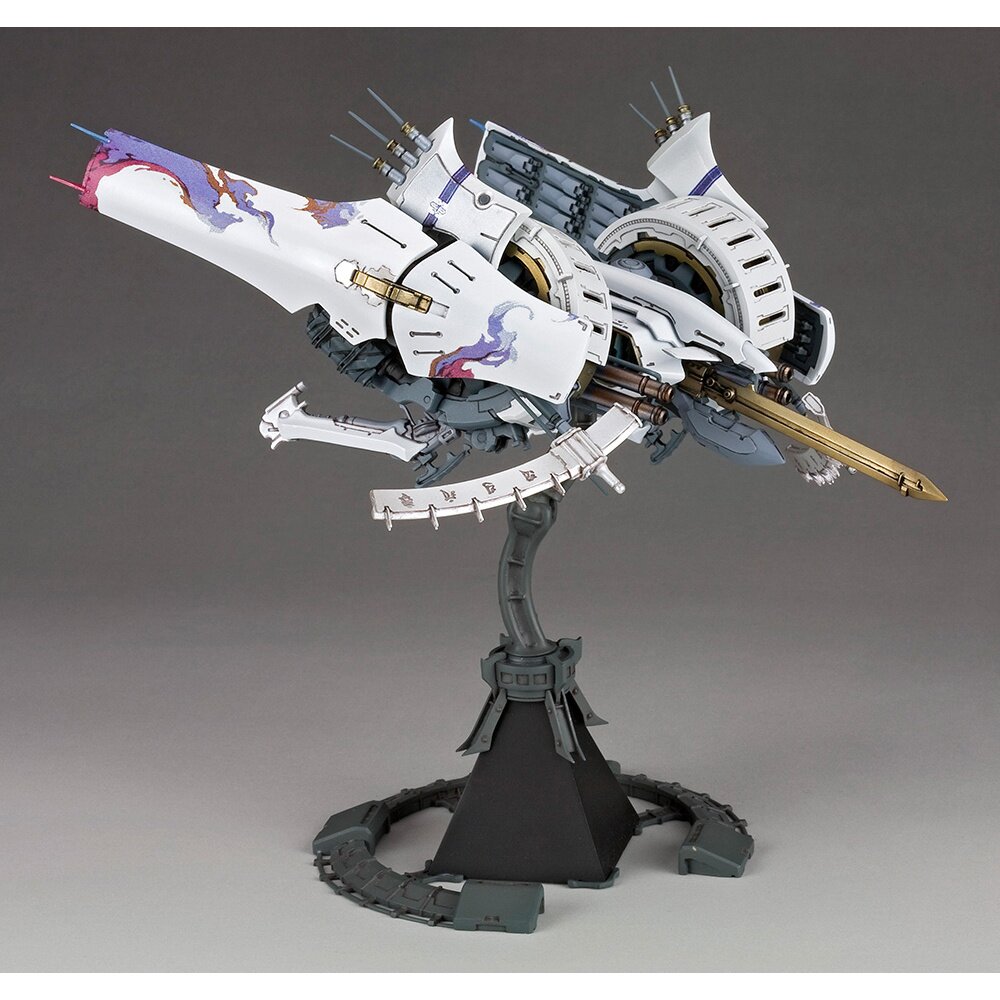 Ikaruga Hitekkai Ikaruga (White) 1/144 Scale Plastic Kit (Re-run