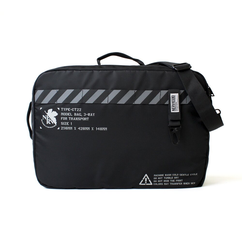 EVANGELION ミニメッセンジャーバッグ NERV Evangelion NERV Logo Messenger Bag - Tokyo Otaku Mode (TOM)