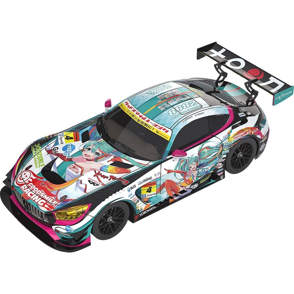 Hatsune Miku AMG 1/64 スケール 1/64 Good Smile Hatsune Miku: AMG 2016 Super GT Ver. (Re-run