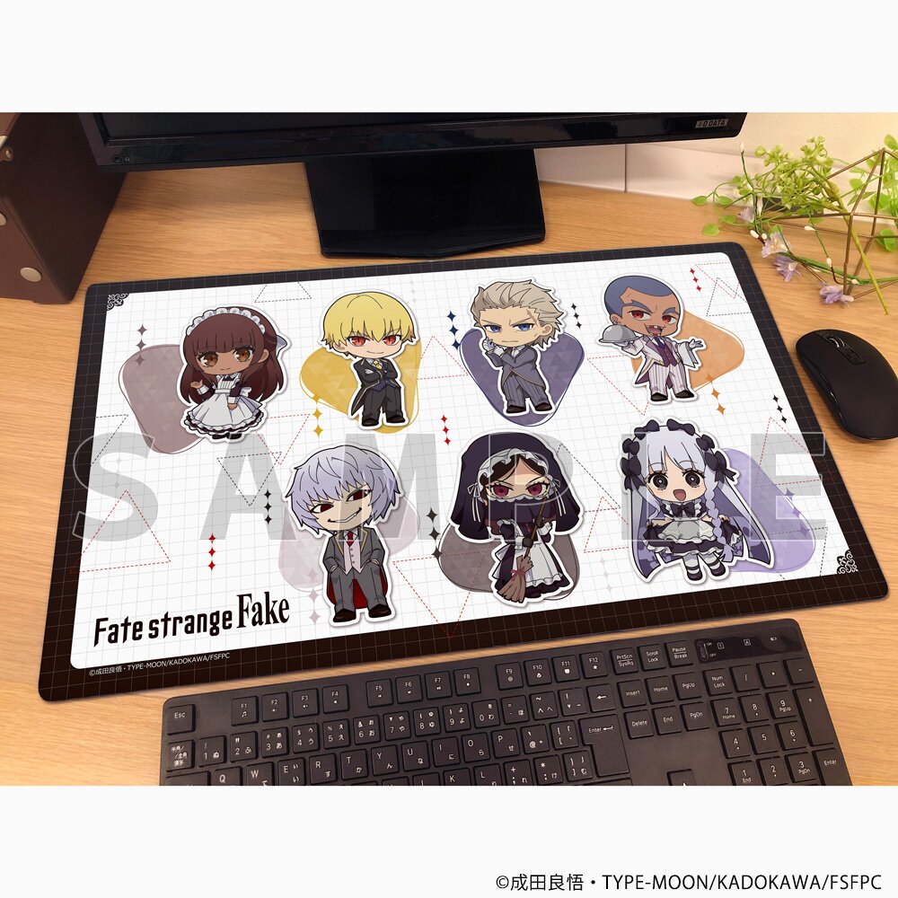 Fate/Strange Fake Rubber Mat Butler & Maid: Type-Moon - Tokyo