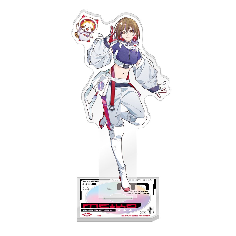 Hatsune Miku x Rascal the Raccoon 2024 Acrylic Stand Meiko - Tokyo