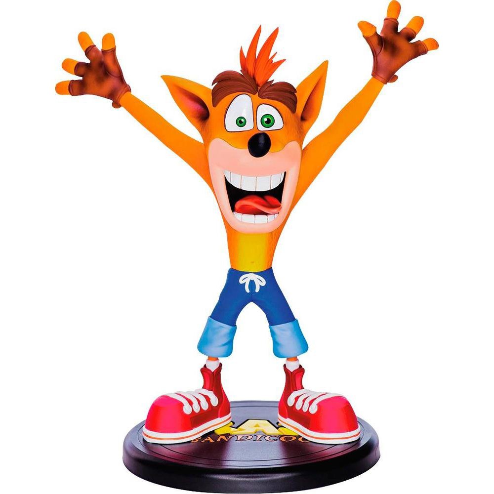 クラッシュバンディクー　9インチ PVCフィギュア Crash Bandicoot 9