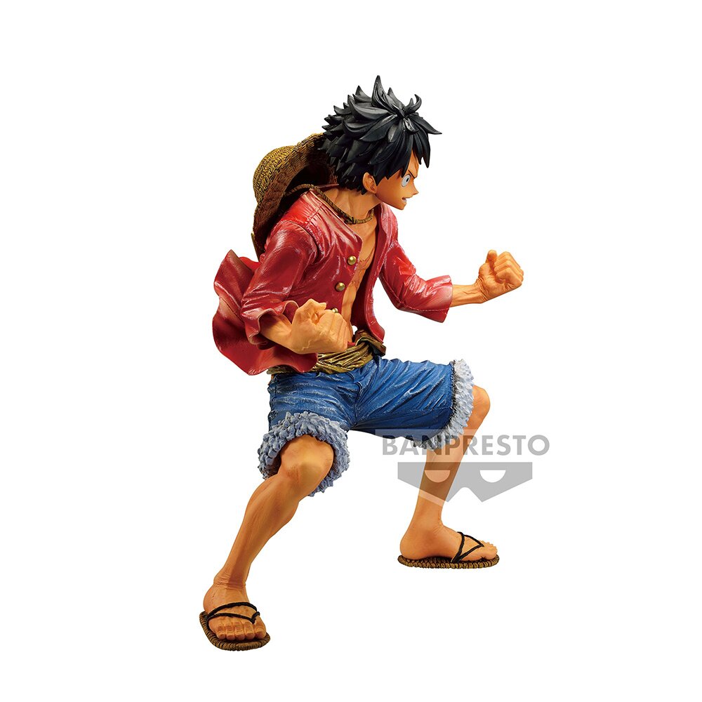 Banpresto One Piece Stampede King Of Artist The Monkey D. Luffy Figure Red  - US