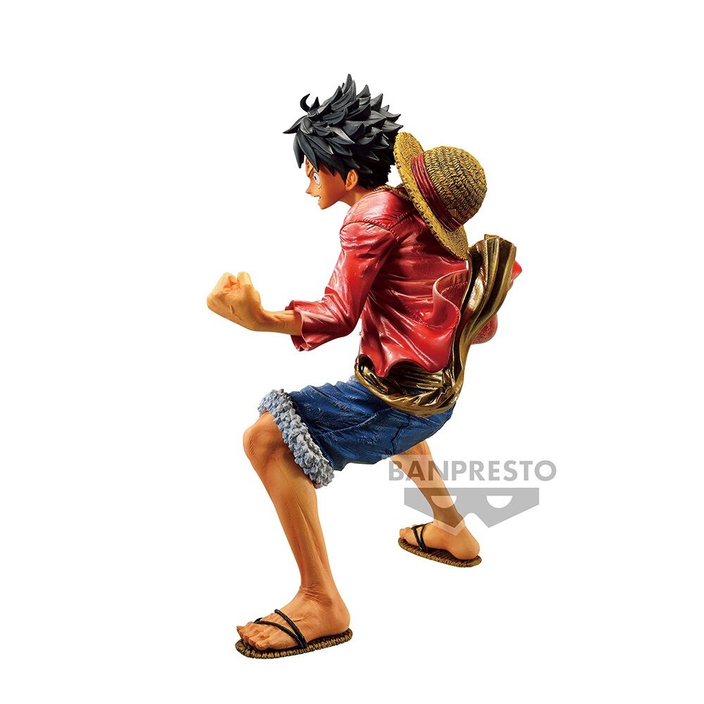 Banpresto One Piece Stampede King Of Artist The Monkey D. Luffy Figure Red  - US