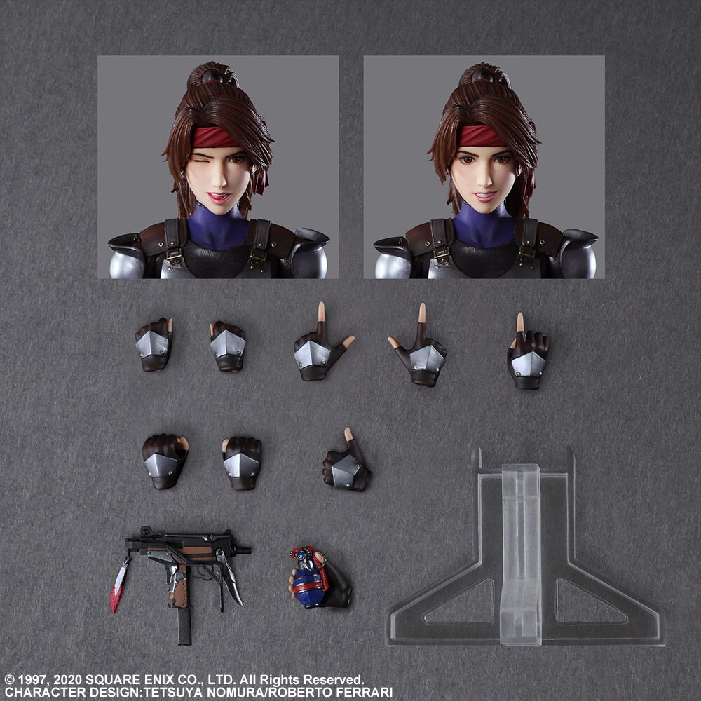 Play Arts Kai Final Fantasy Vii Remake Jessie And Motorcycle Set Square Enix Tokyo Otaku Mode Tom 8830