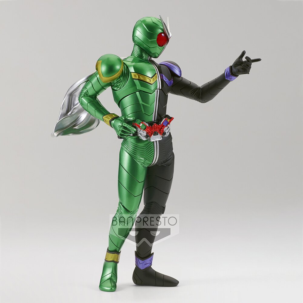 Hero's Brave Statue Kamen Rider W: Cyclone Joker: Banpresto 78% OFF ...