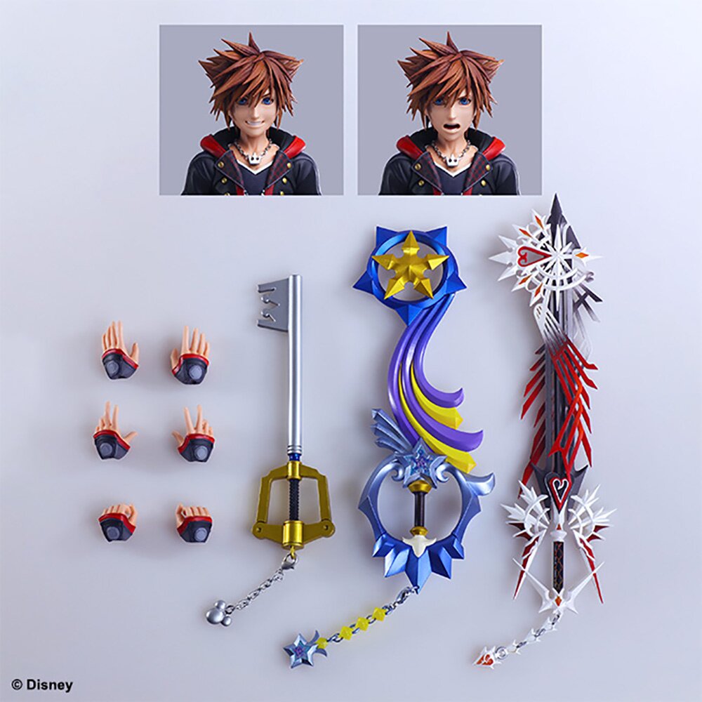 Play Arts Kai Kingdom Hearts III Sora Ver. 2 Deluxe Ver.: SQUARE