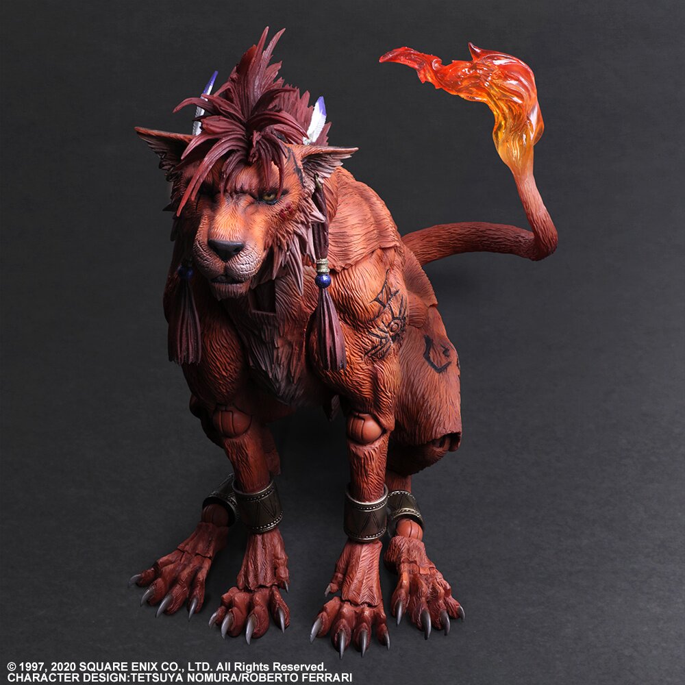 Play Arts Kai Final Fantasy VII Remake Red XIII: SQUARE ENIX