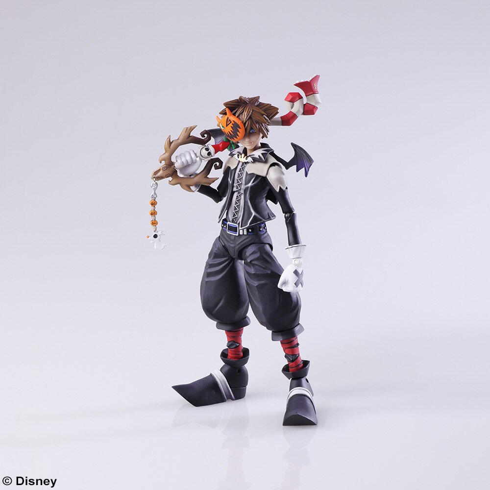 Kingdom Hearts II Static Arts Gallery Statue - Sora