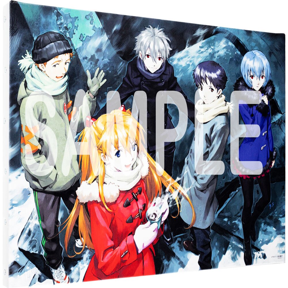 Yoshiyuki Sadamoto Neon Genesis Evangelion F3-Size Canvas Art