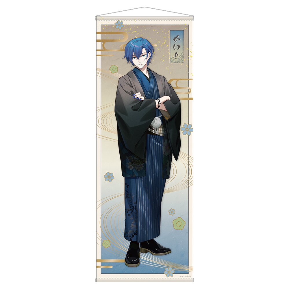 Hatsune Miku New Year Shop 2024 Life-Sized Tapestry Kaito - Tokyo