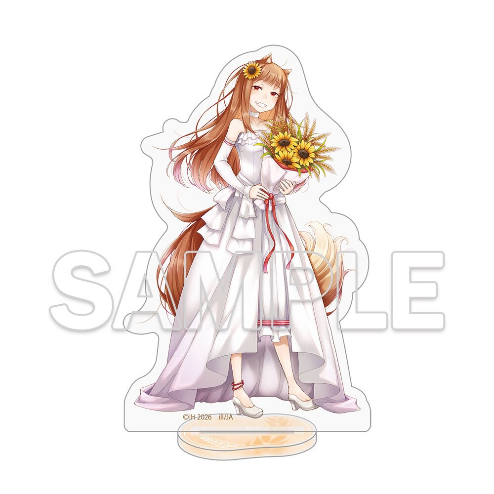Spice and Wolf Light Novel Series 20th Anniversary Acrylic Figure