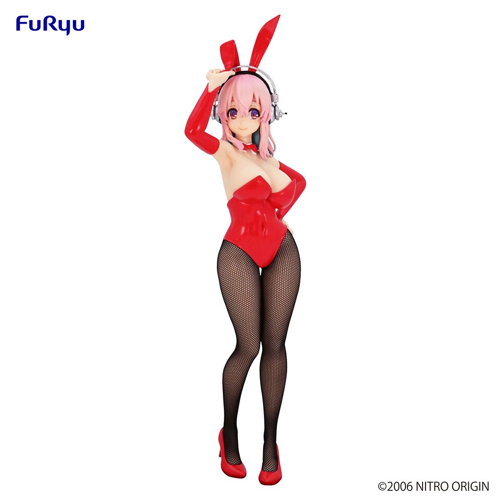 女性漫画 Bicute bunnies figure red ver BiCute Bunnies Figure Super Sonico: Red Ver.: Furyu - Tokyo