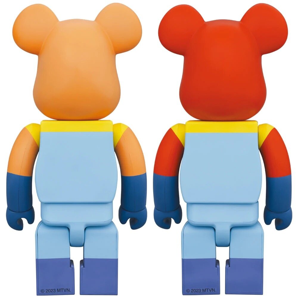 BE＠RBRICK Ren & Stimpy Space Madness 400％ 2-Pack