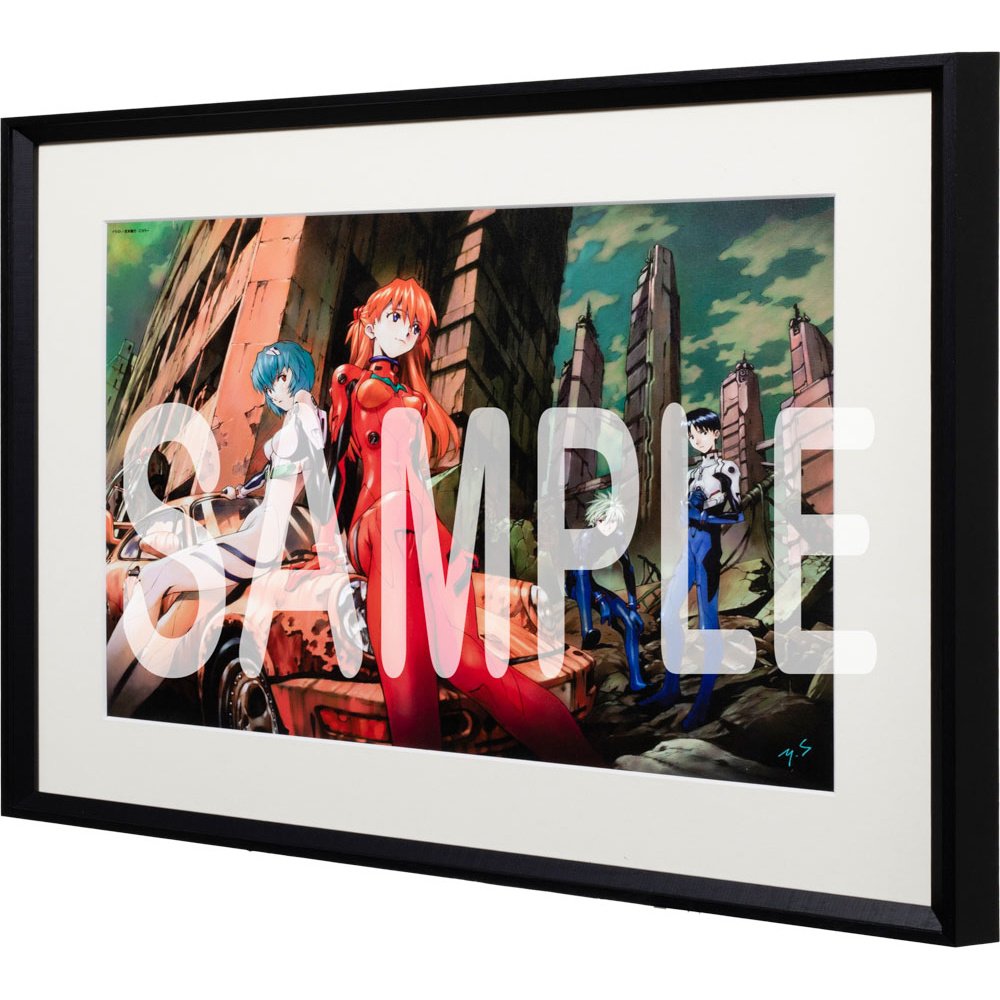 Yoshiyuki Sadamoto Neon Genesis Evangelion A3-Size Reproduction