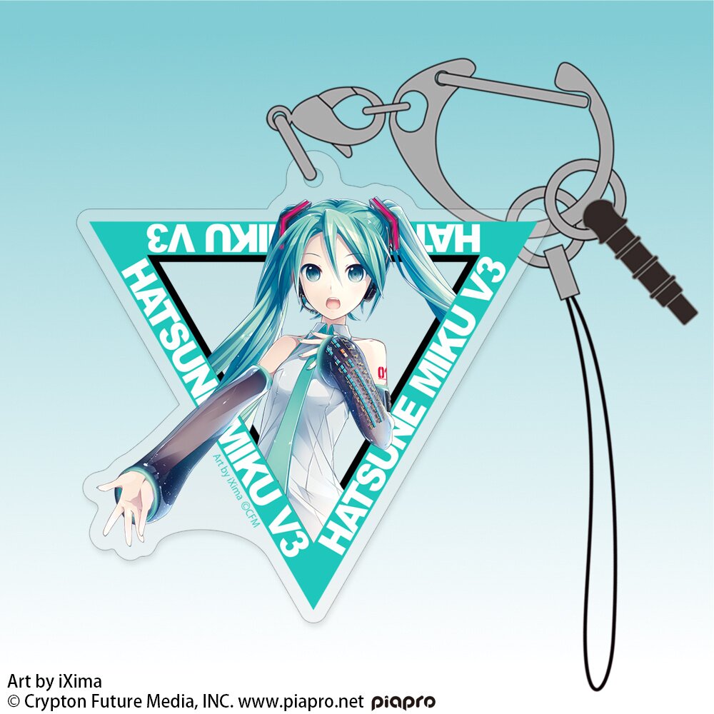 Hatsune Miku V3 Acrylic Multi Keychain