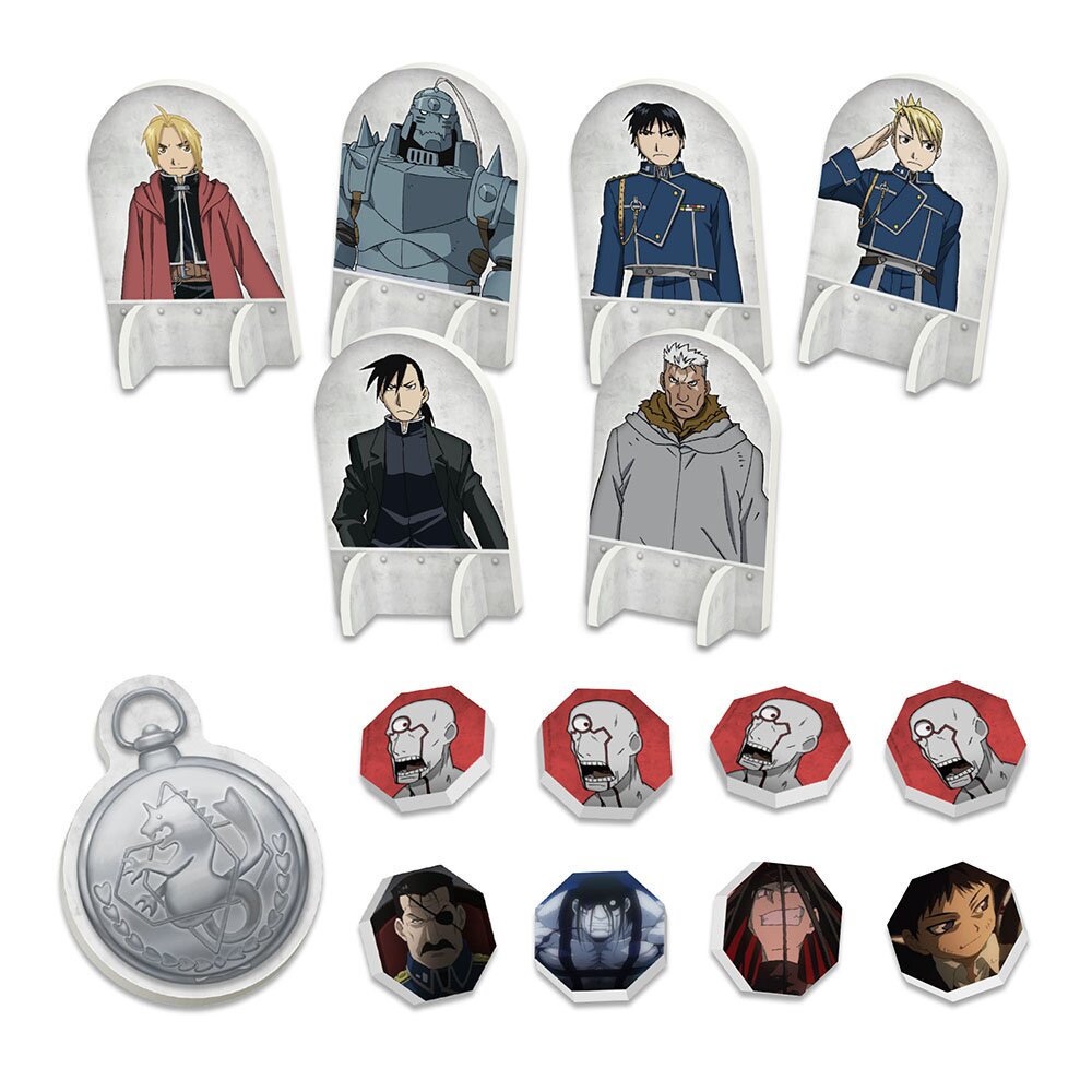 Fullmetal Alchemist Brotherhood - The Promised Day - Board Game