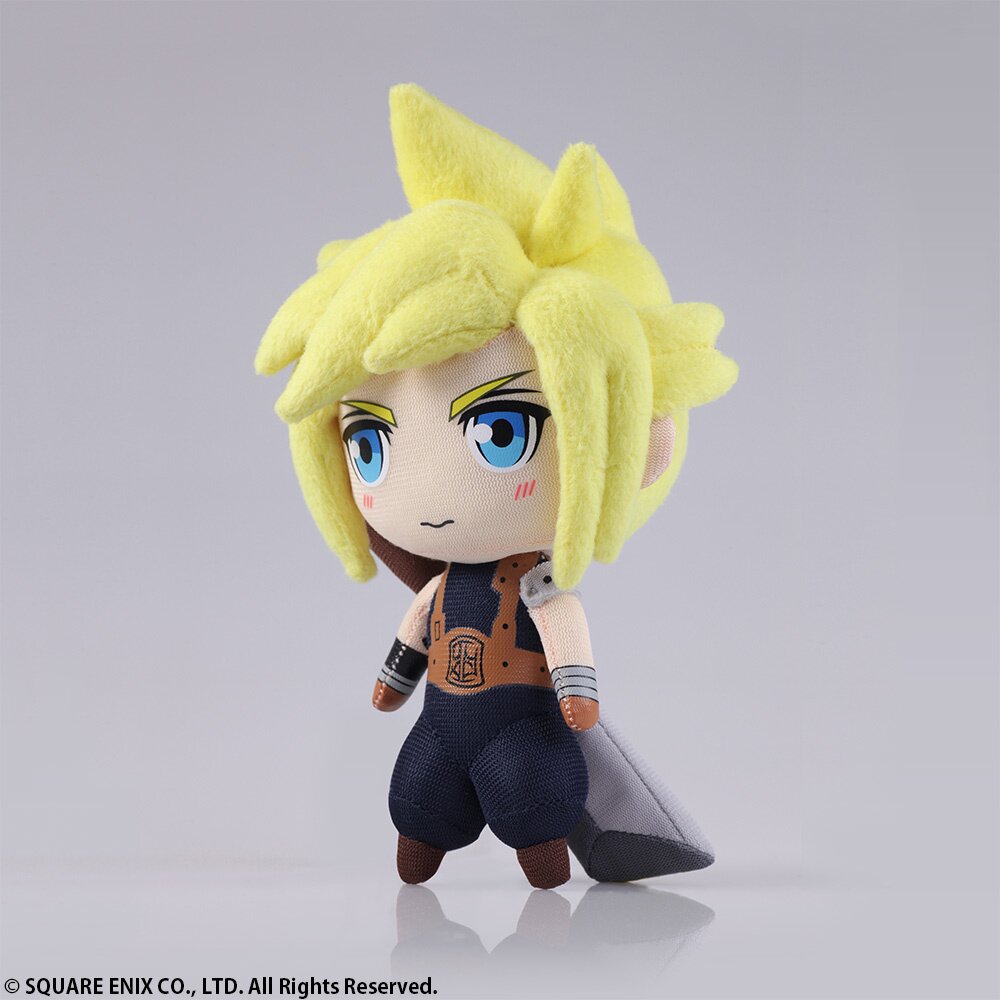 Cloud Strife plush Final Fantasy VII Remake Dissidia/Theatrhythm