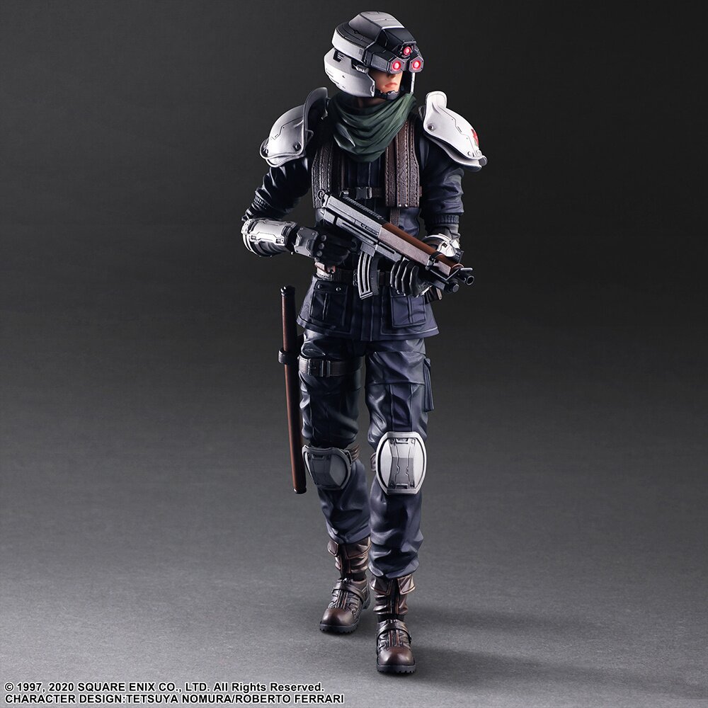 Final Fantasy VII Remake - Shinra Security Officer - Play Arts Kai Action Figure, 422g
