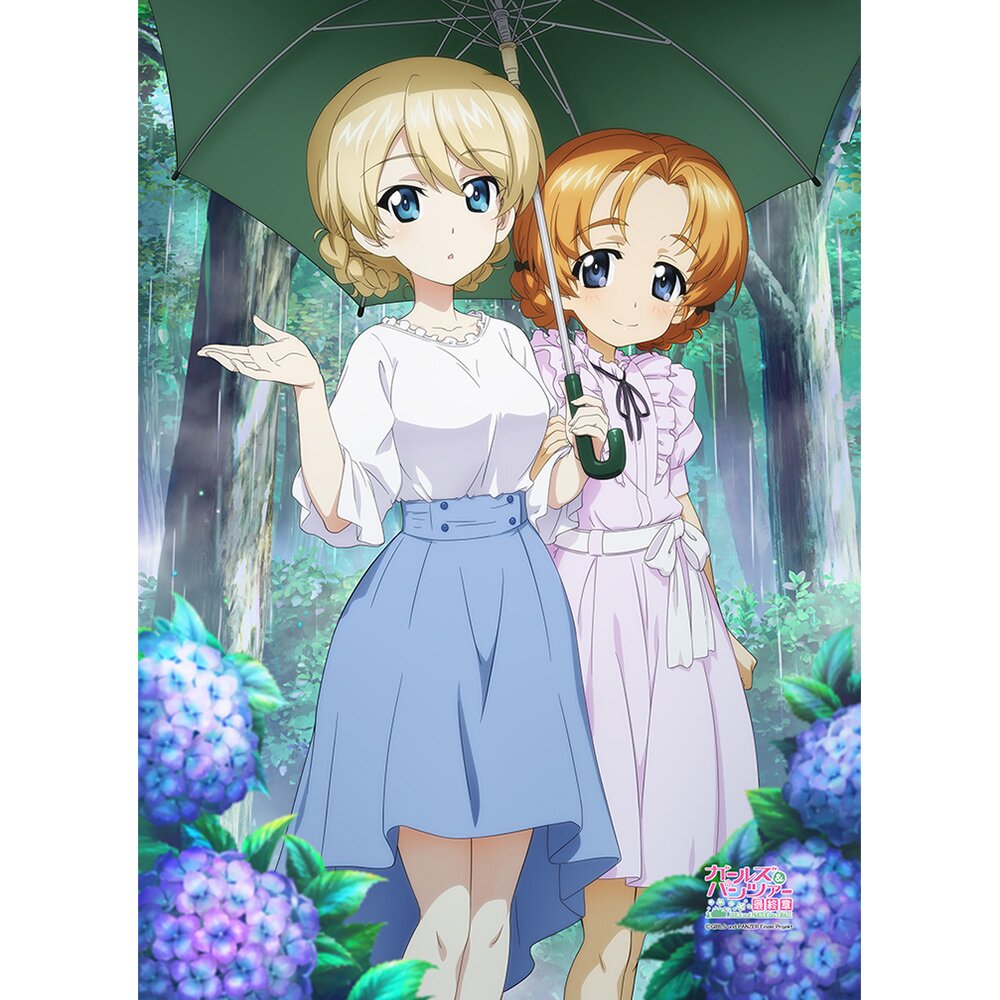 Girls und Panzer das Finale B2 Tapestry Darjeeling & Orange Pekoe