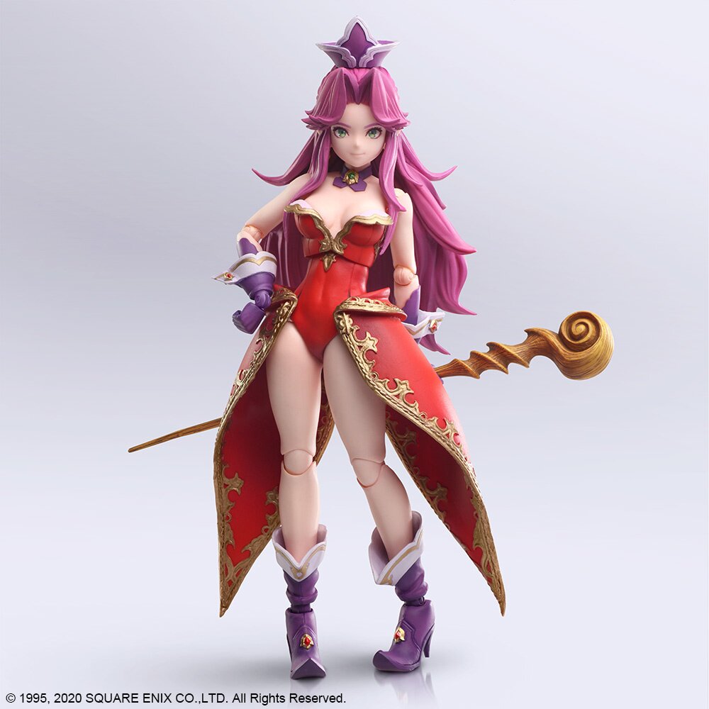 Square deals Enix Trials of Mana: Hawkeye & Riesz Bring Arts Action Figure Set, Multic