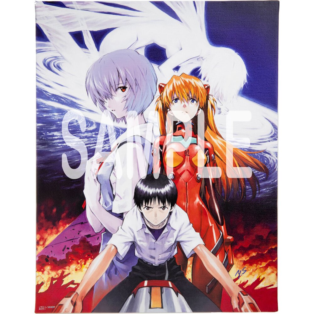 Yoshiyuki Sadamoto Neon Genesis Evangelion F3-Size Canvas Art - Tokyo Otaku  Mode (TOM)