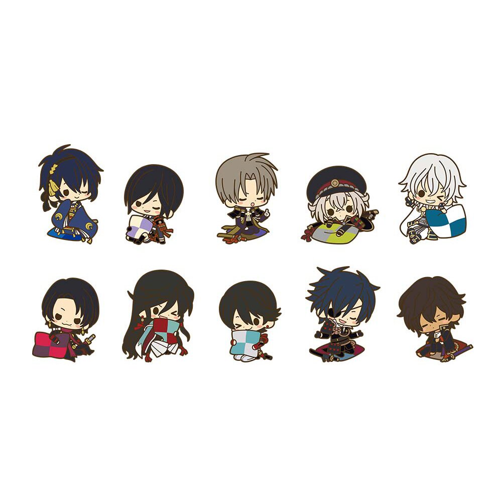 Touken Ranbu Online Chibigurumi - Complete Set of 5