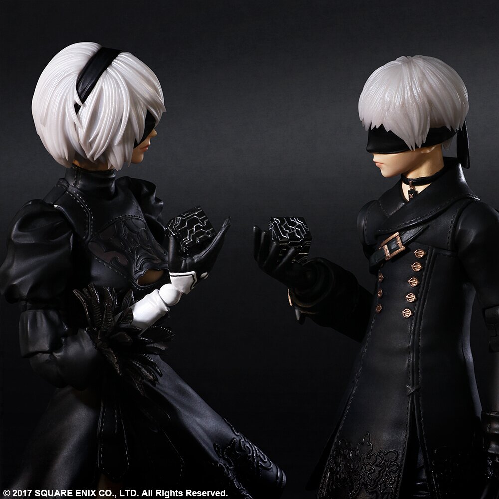 NieR:Automata PLAY ARTS KAI – 9S (YoRHa No.9 Type S) DELUXE Ver.