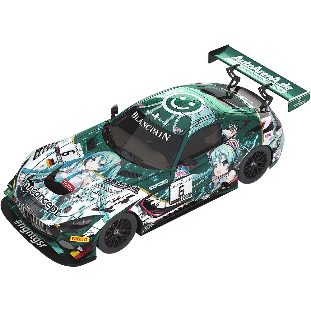 1/18 Scale #6 Mercedes-AMG Team Black Falcon 2019 Spa 24 Hours Ver